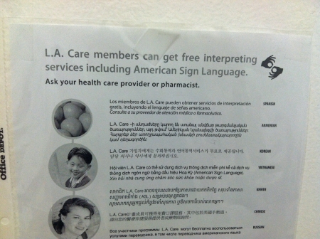 What's the big deal. We have free sign language in South Africa too. Anyone can do it, right?